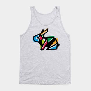 Rainbow Anigami Bunny Tank Top